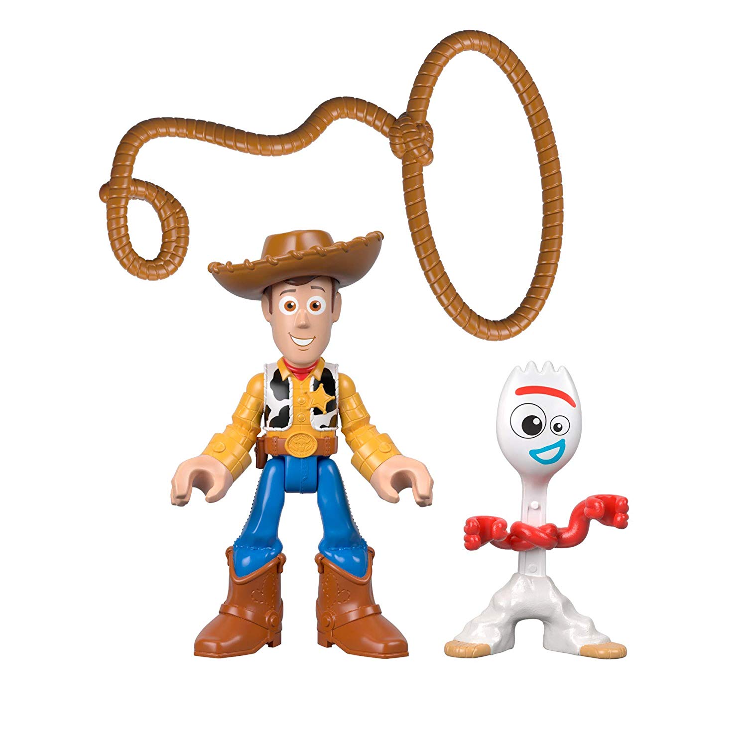 Fisher Price Fisher-Price Gbg90 Imaginext Disney Pixar Toy Story 4 Forky And Woody Toys 