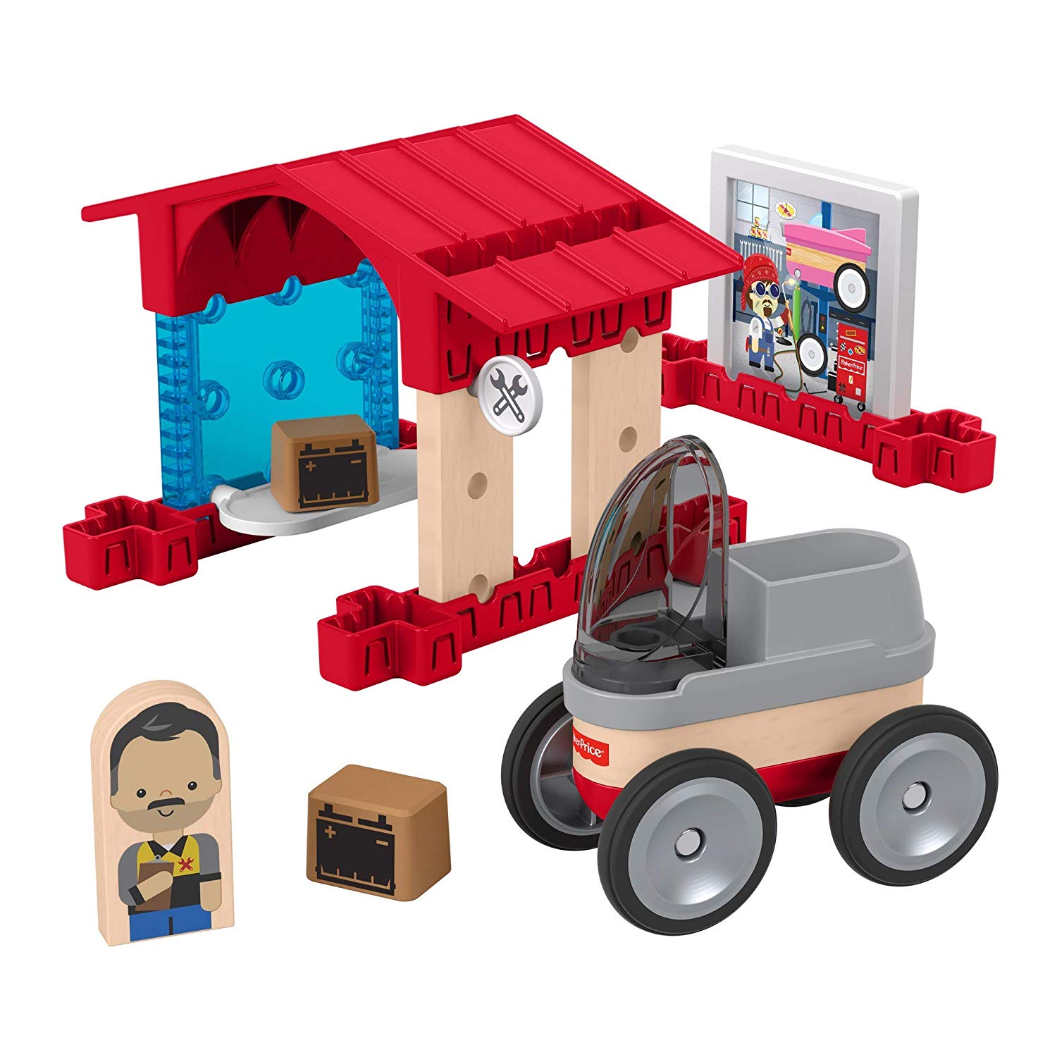 Fisher Price Fisher-Price Glm42 - Wonderful Worker Garage