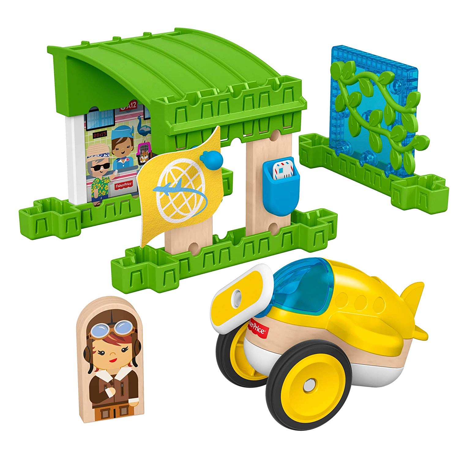 Fisher Price Fisher-Price Glm43 - Miracle Worker Aircraft Hall