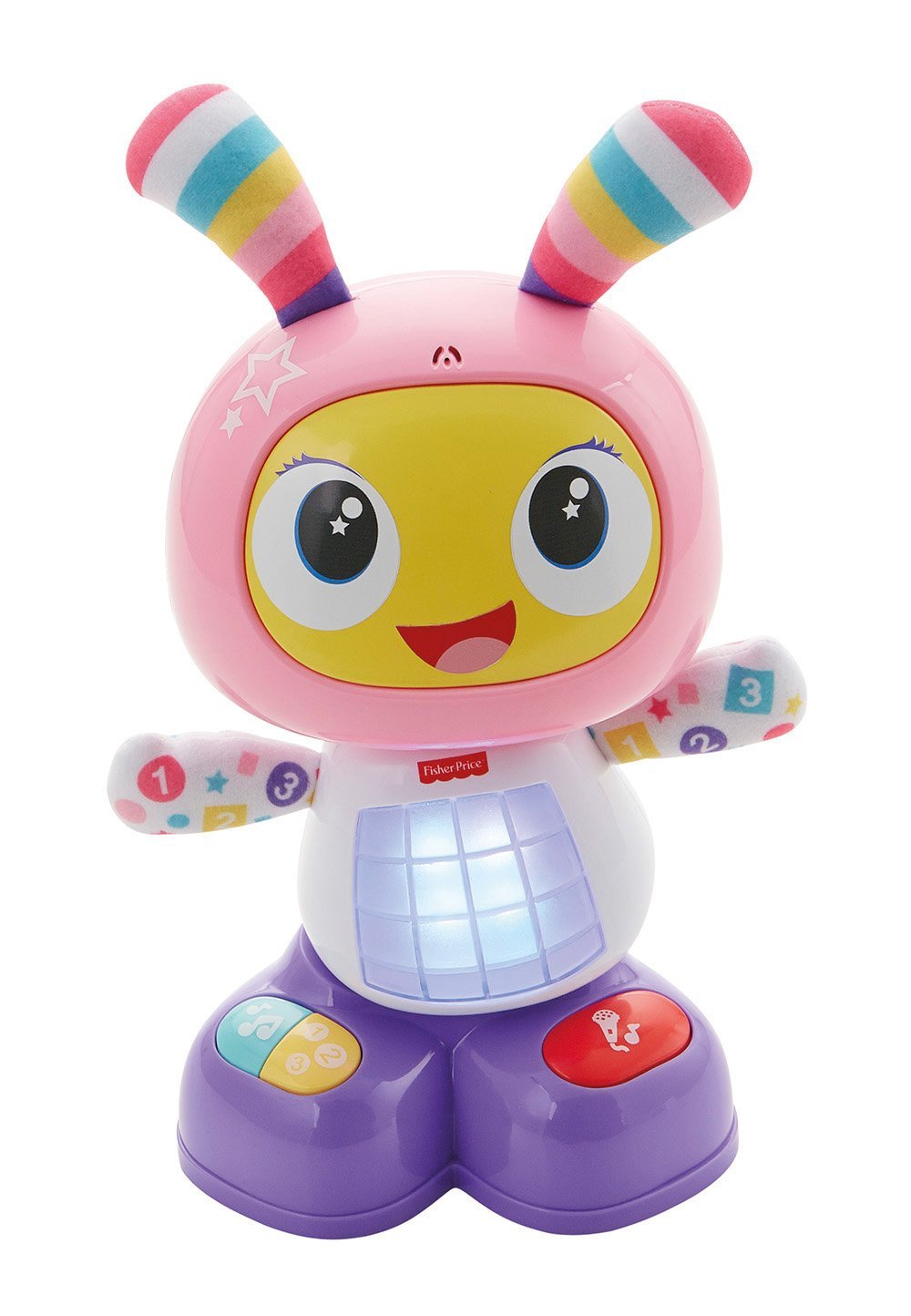 Fisher Price Fisher-Price Interactive Robot Robita, Pink And Purple (Mattel Fbc99)