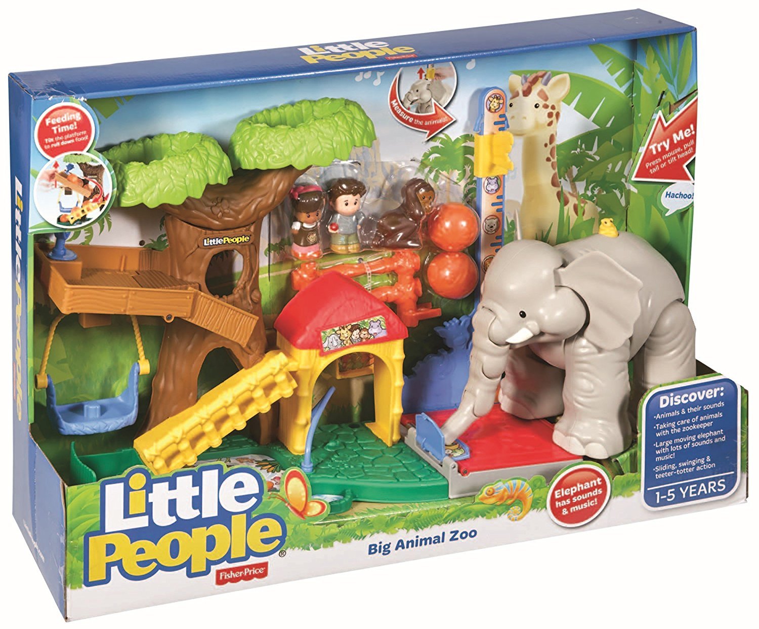 Fisher Price Fisher-Price Little Peoplebig Animal Zoo