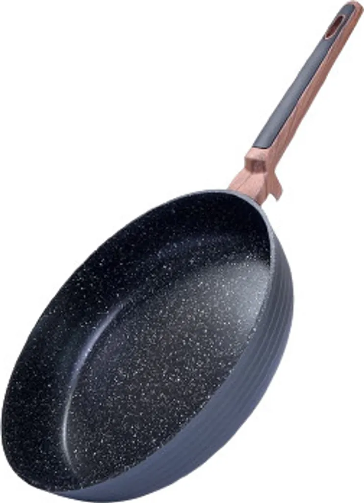 Fissman Diamond frying pan, aluminum, 26x5.8 cm, brown/black