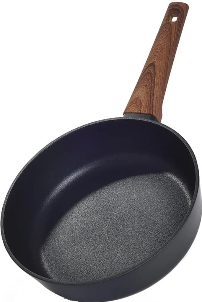 Fissman-Vega deep fryer, 24x6.8cm, aluminum, black