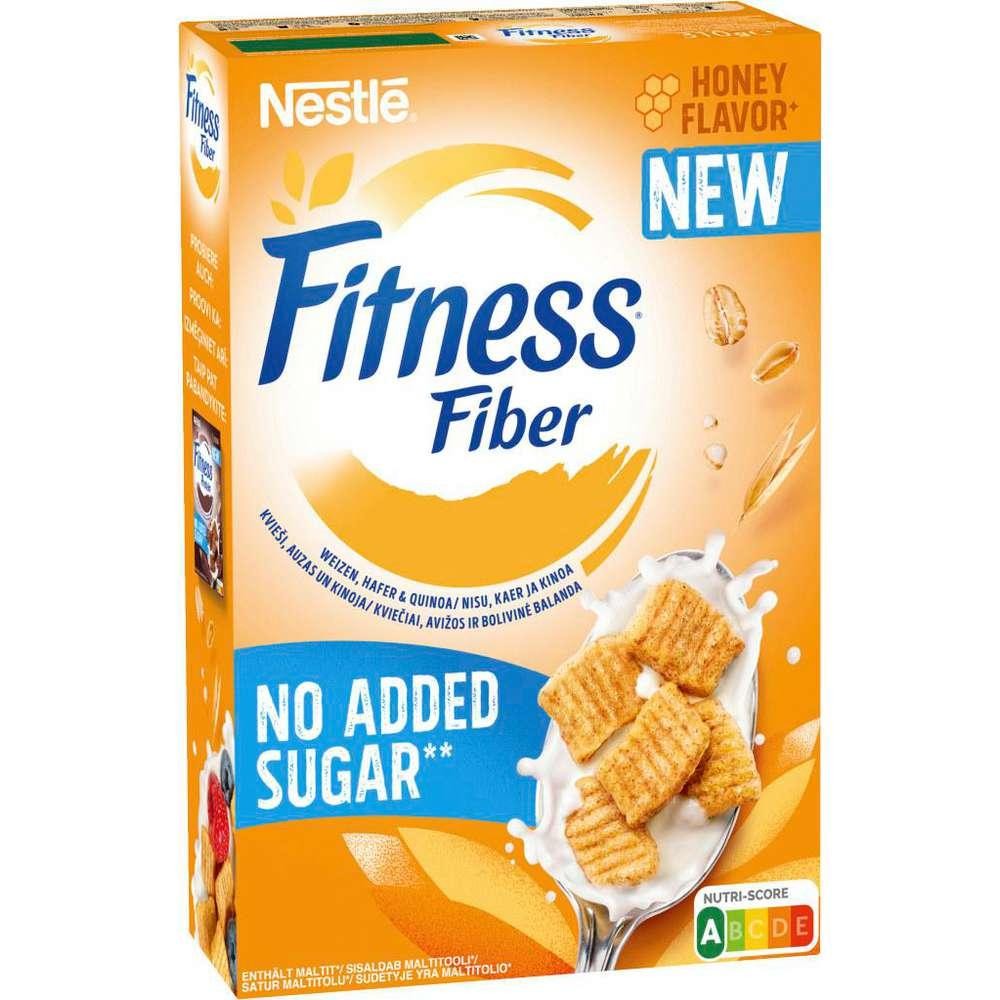 Nestlé Fitness Cereal Fiber, Honey Flavor