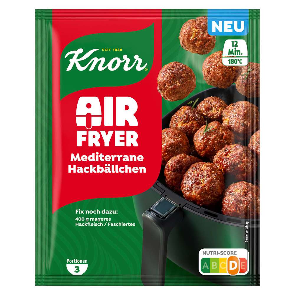 Knorr Fix Airfryer Mediterranean Meatballs 38g