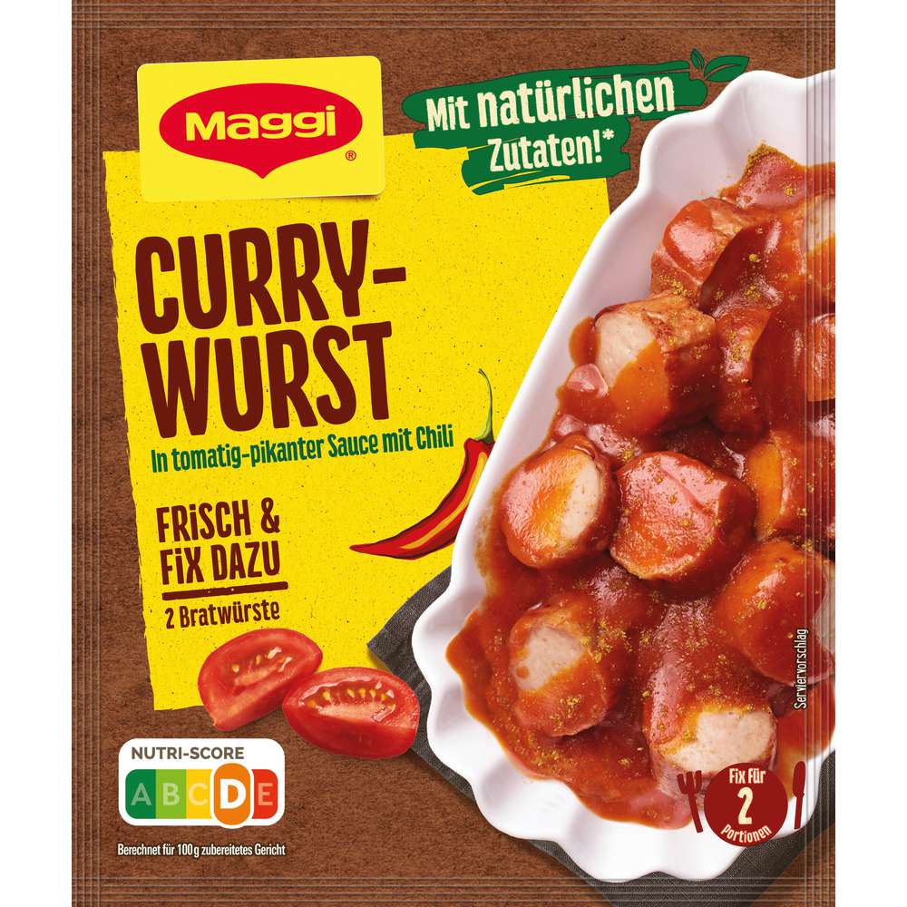 Maggi Currywurst spice mix