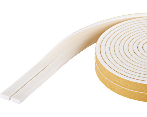 fix-o-moll foam permanent seal white 12 m 4 x 9 mm
