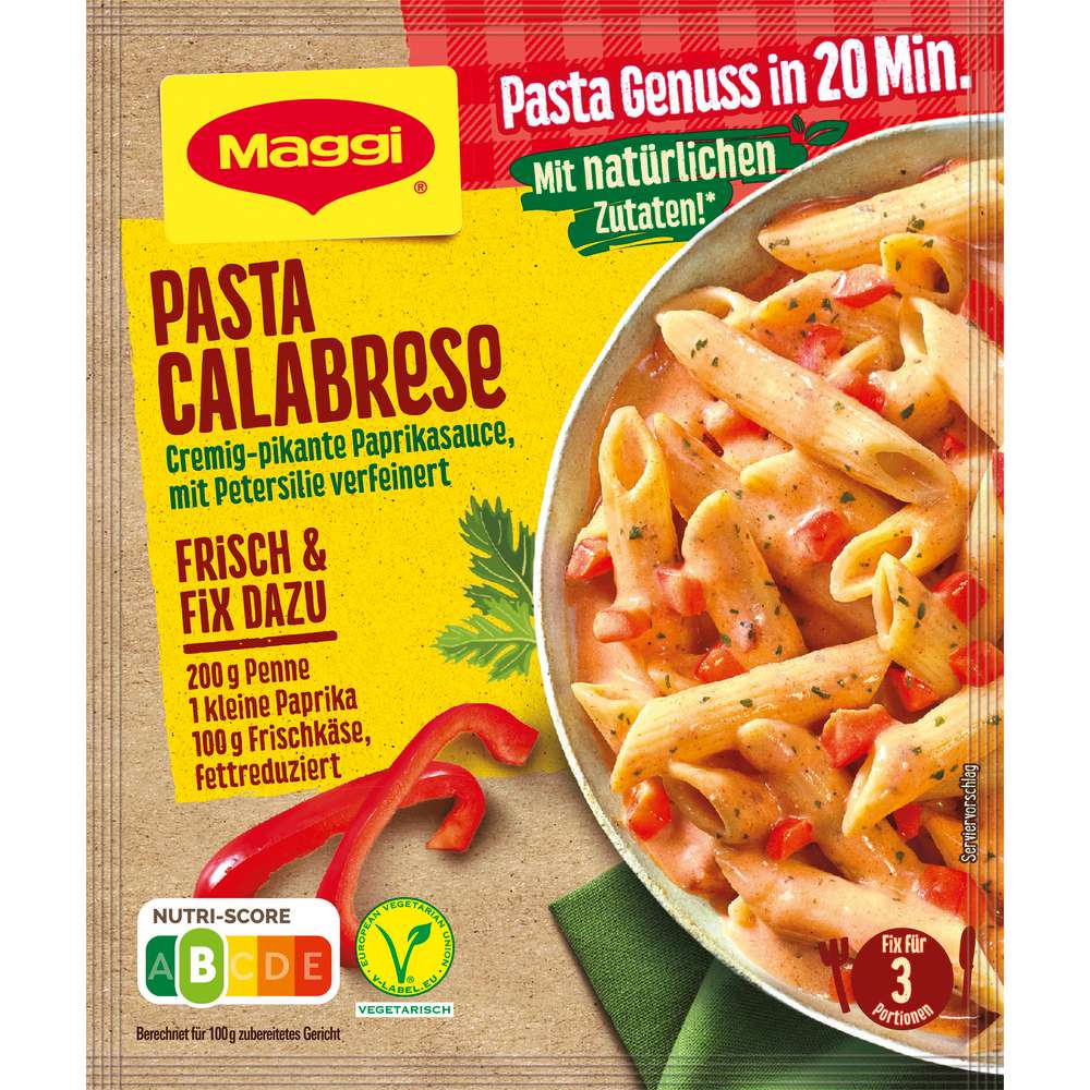 Maggi Fix, Pasta Calabrese