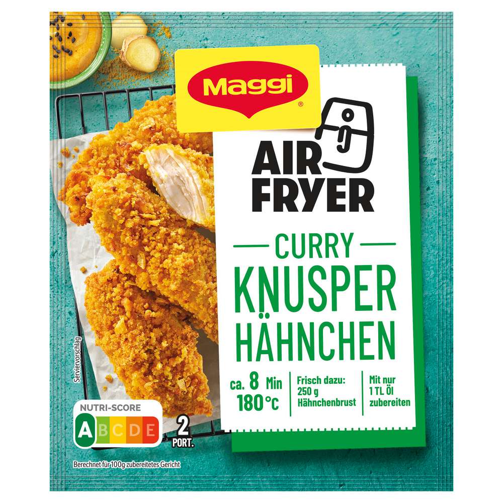 Maggi Airfryer spice mix, curry crispy chicken 41g