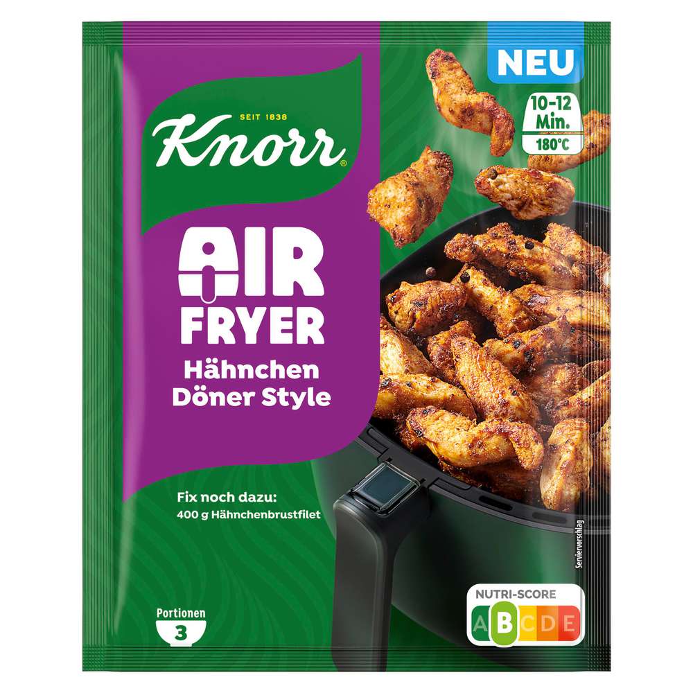 Knorr Seasoning mix for air fryers and chicken doner kebabs 30g