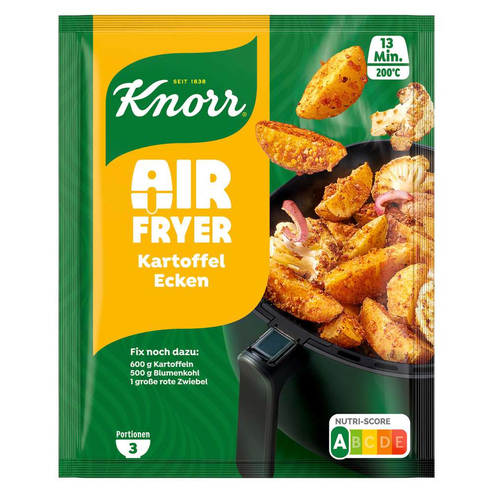 Knorr Airfryer seasoning mix, potato wedges 38g