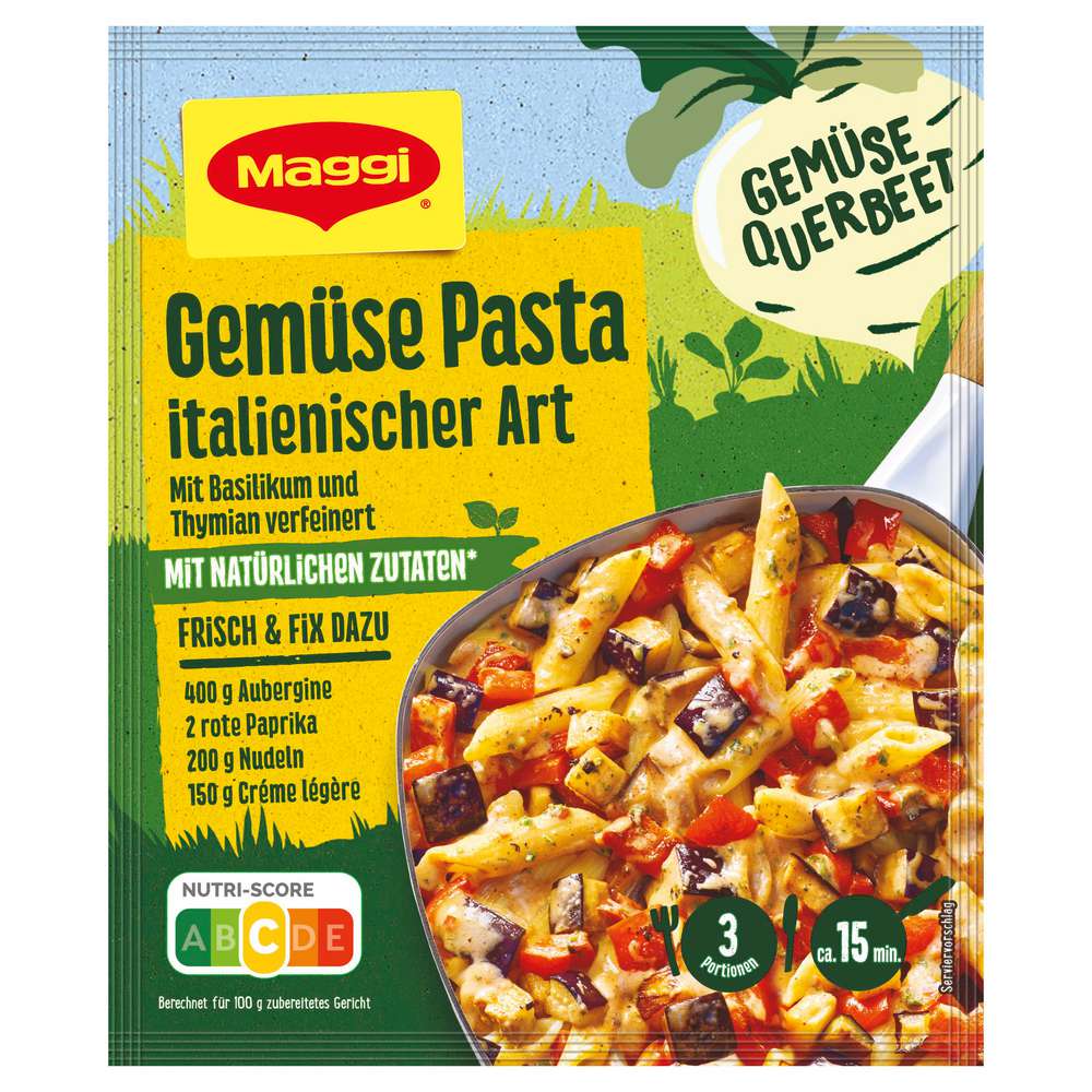 Maggi Ready-to-season vegetable pasta Italian style