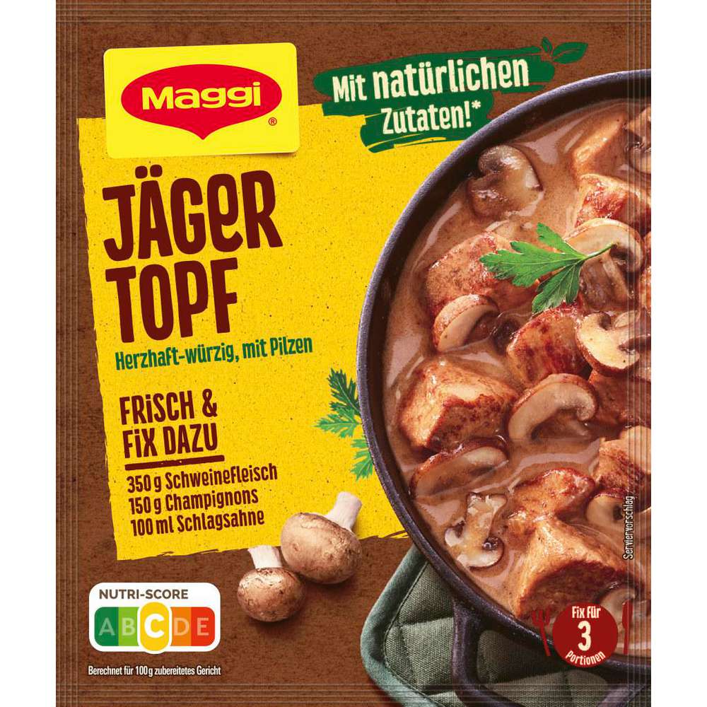 Maggi Fix seasoning mix, hunter's pot