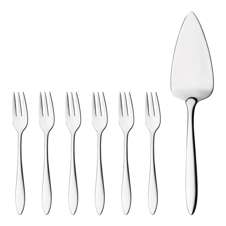 hardanger-bestikk Fjord Cakes Set