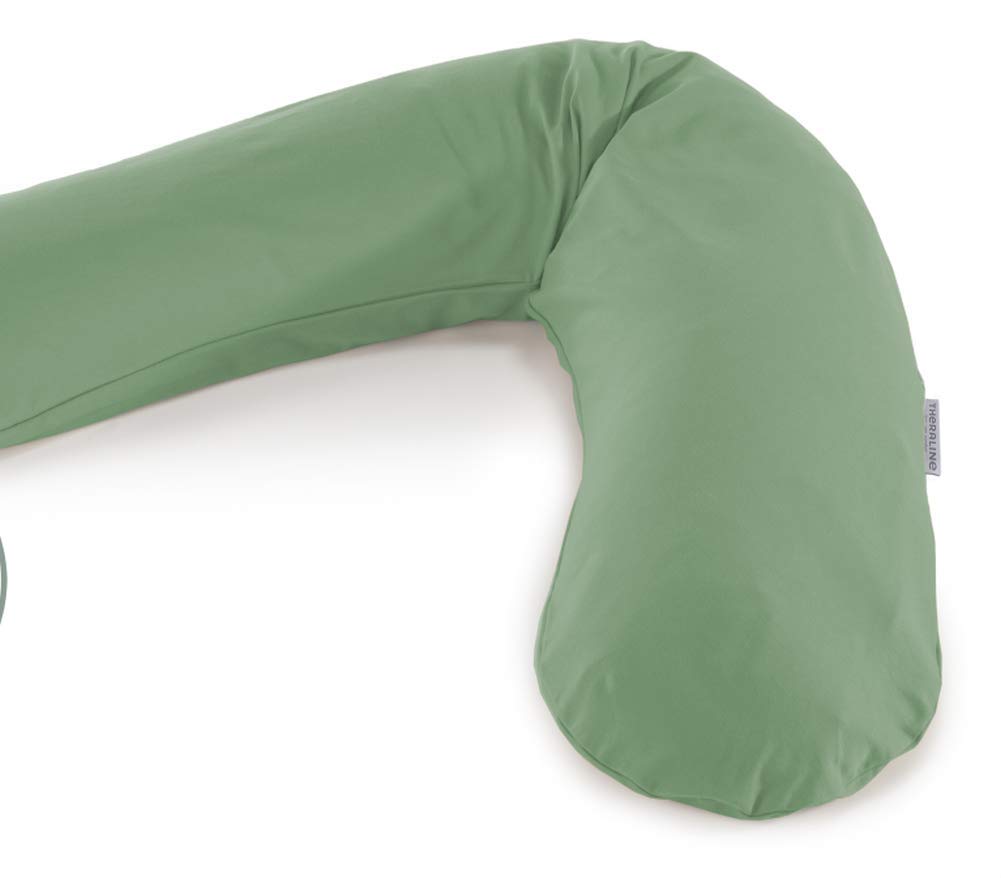 Theraline Original Pregnancy And Breastfeeding Pillow, Filled With Sand-Lik