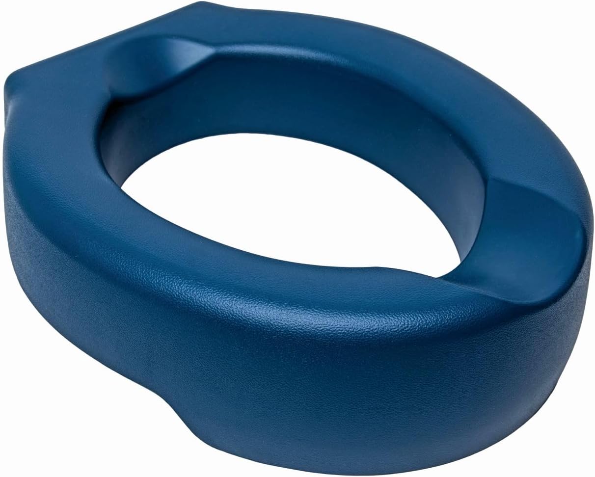 SUNDO SoNa24 Soft Toilet Seat Raiser | Toilet Raiser | Booster Seat for Toilet without Assembly | 5 or 10cm (10cm)