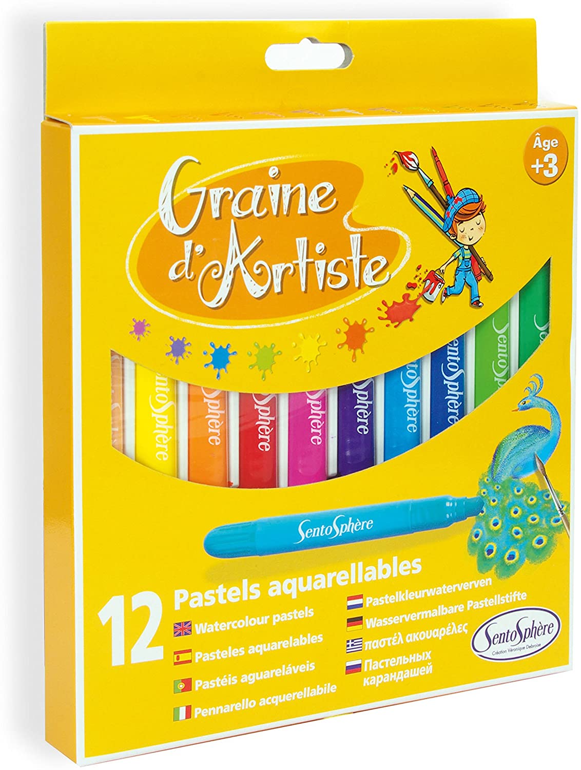 Sentosphere 12 Wax Available In Various Colours Acuarelables