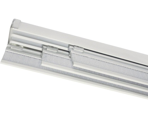 SoleVito Comfort panel curtain rail complete set aluminum 3-track 170 cm