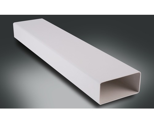 Flat duct Rotheigner white 111x54 mm length 0.50 m