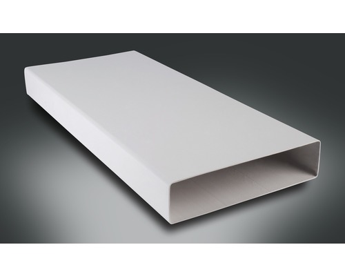 Flat duct Rotheigner white 220x54 mm length 0.50 m