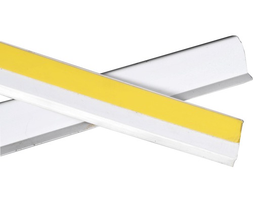 Hornbach PVC flat strip with sealing lip 2.5x30x1500 white