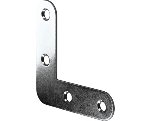 Hettich Flat angle galvanized 60x60x16 mm, 30 pieces.
