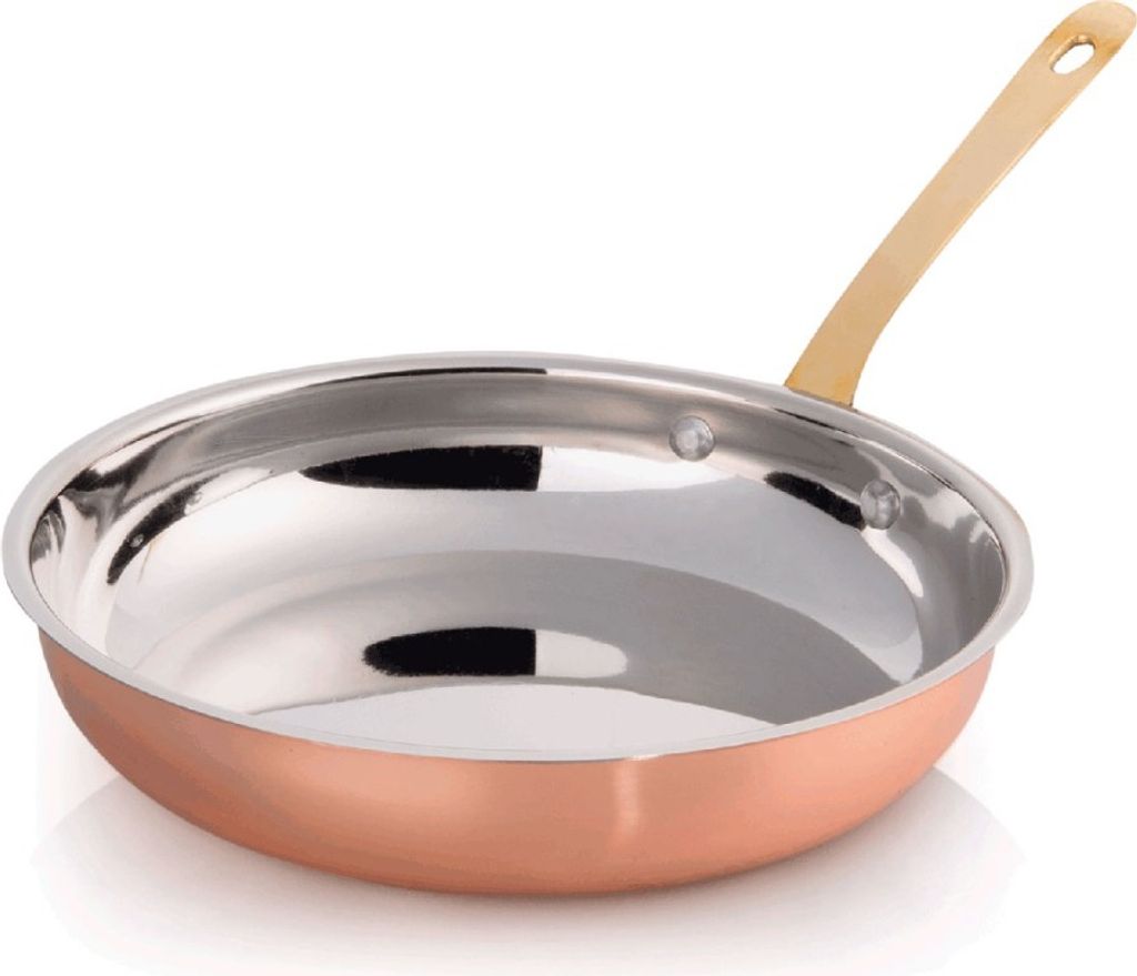 Wasa Round flambé pan with handle, Ø 25.5 cm, Copper 20 series
