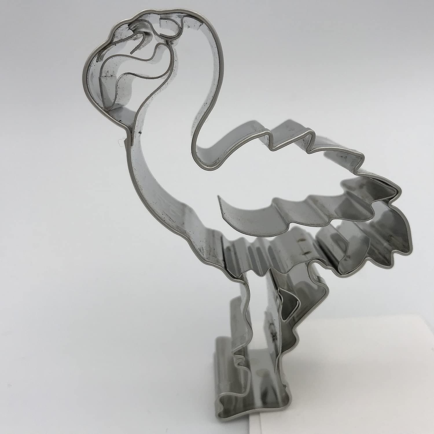 Staedter Städter Flamingo Cookie Cutter, Stainless Steel, Silver, 7 x 5 x 2 cm