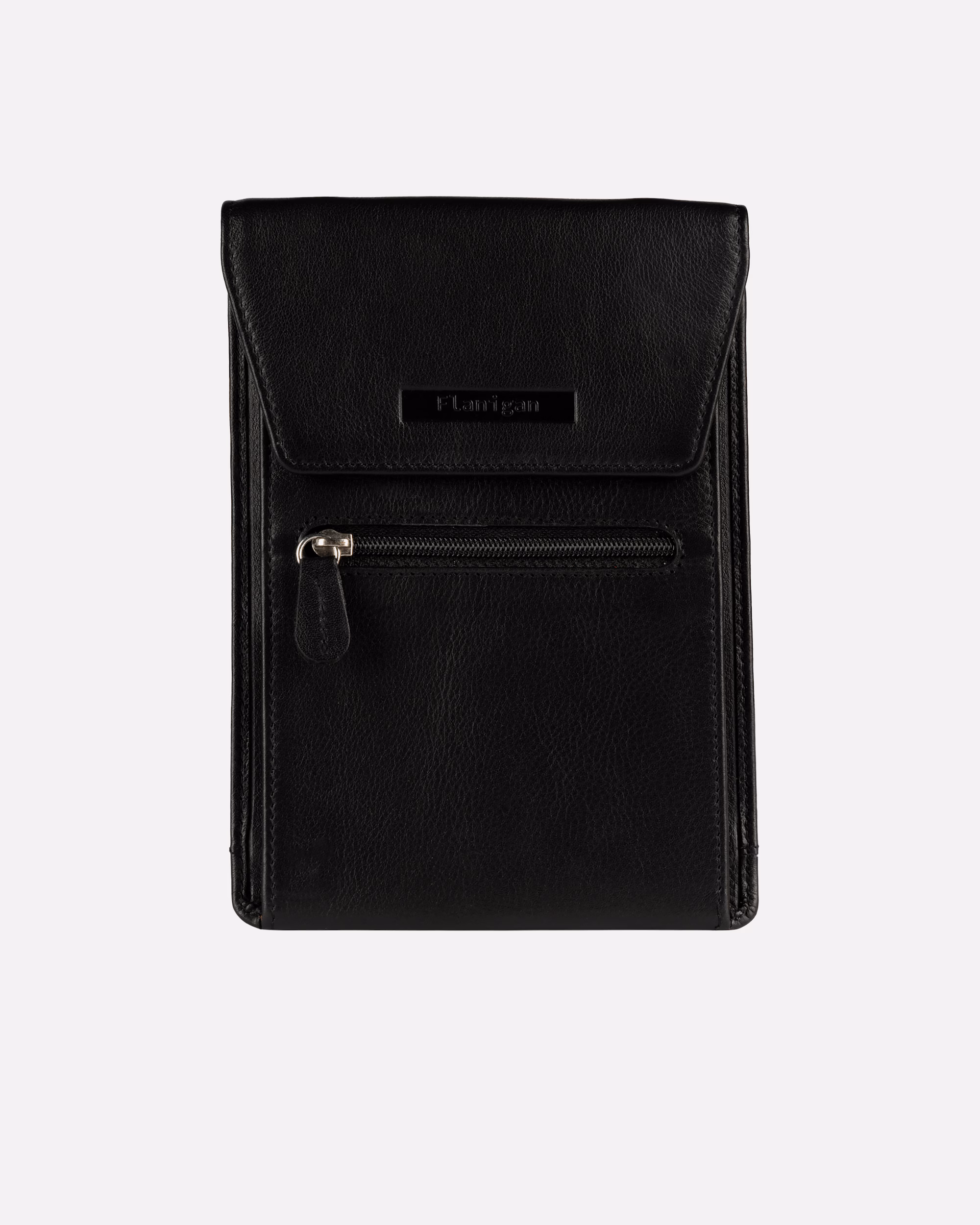 Flanigan wallet neck pouch / belt bag Alba 025 with RFID protection