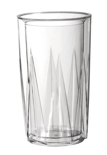 CRYSTAL bottle cooler D: 13.5 / 10.5 cm, H: 23 cm, SAN, crystal clear, double-walled, 6 sets