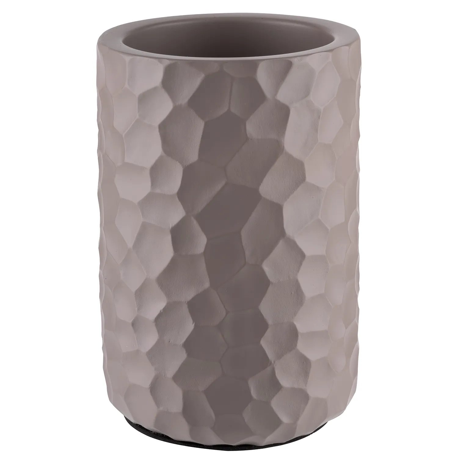 ELEMENT bottle cooler, concrete, D: 12/10 cm, H: 19 cm, color: concrete grey