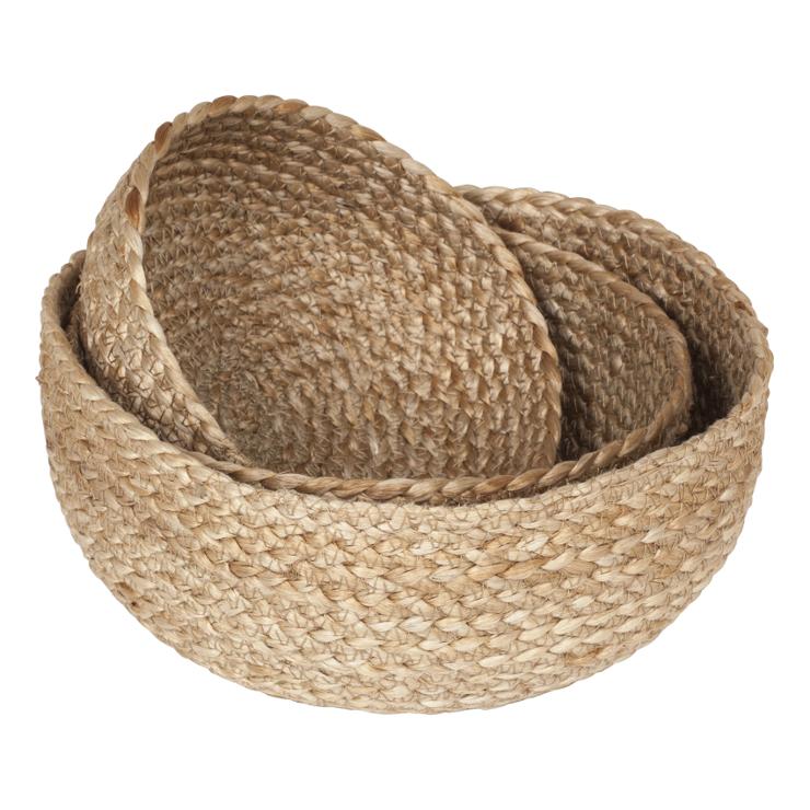 dixie Flätad Bread Basket 3-Pack