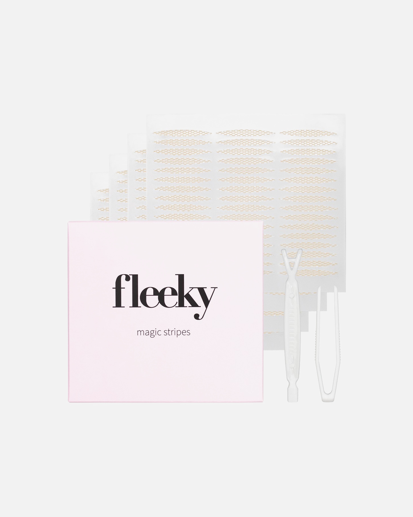 Fleeky eye patches Magic Stripes stickers against droopy eyelids