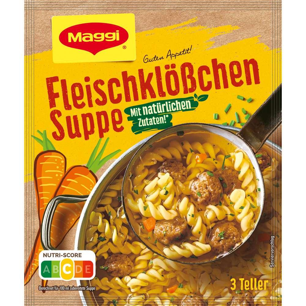 Maggi Meatball soup