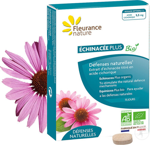 Fleurance Nature Echinacea Plus Organic 15 tablets