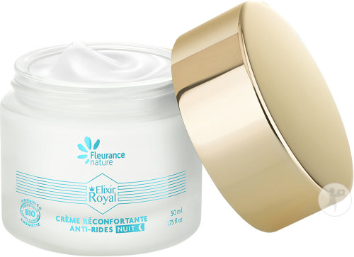 Fleurance Nature Elixir Royal Soothing Anti-Wrinkle Night Cream Jar 50ml