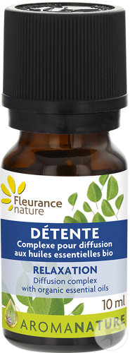 Fleurance Nature Relaxation Diffusion Complex With Organic Essential Oils Bottle 10ml