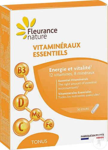 Fleurance Nature Essential Vitamins 30 capsules