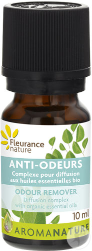 Fleurance Nature Odor Remover Diffusion Complex With Organic Essential Oils Bottle 10ml