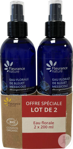 Fleurance Nature cornflower floral water piece 2x200ml