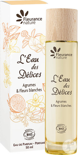 Fleurance Nature LEau Des Délices Perfume Citrus And White Flowers Spray Bottle 50ml