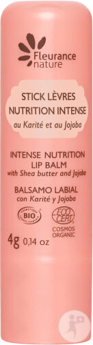 Fleurance Nature Lip Balm With Intensive Care Shea Butter And Jojoba 4g