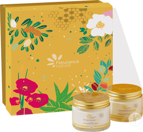 Fleurance Nature Royal Beauty Gift Set Royal Jelly Organic Day Cream 50ml + Night Cream 50ml