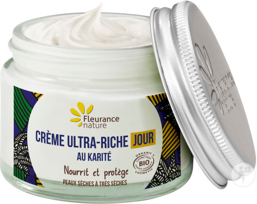 Fleurance Nature Ultra Riche Day Cream With Organic Shea 50ml