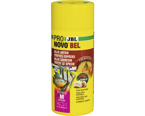 Flake food JBL PRONOVO BEL FLAKES size. M 250 ml