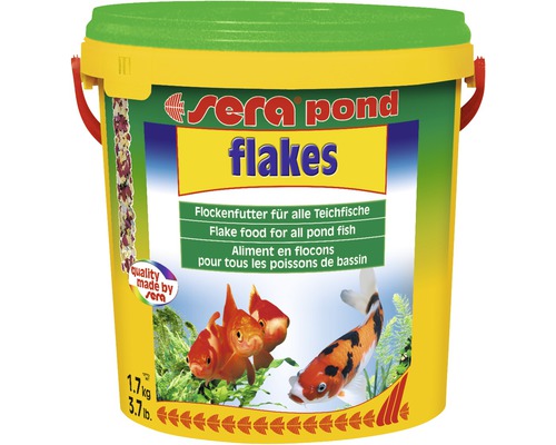 Flake food sera pond flakes 10 l