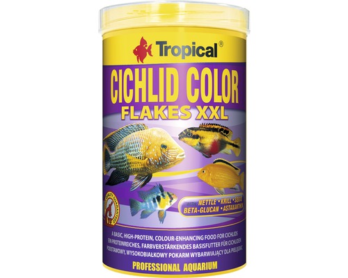 Flake food Tropical Cichlid Color XXL 1 l