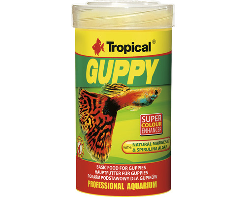 Flake food Tropical Guppy 100ml