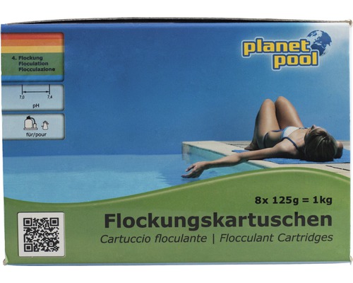Planet Pool Flock cartridge tablets, 1 kg