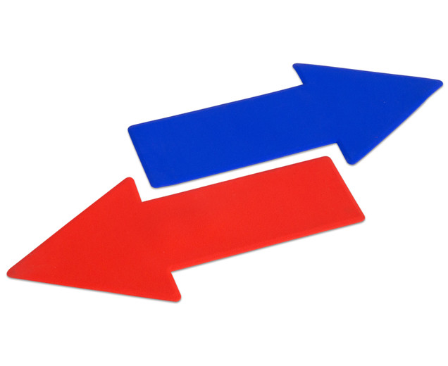 Betzold Floor Marking Arrow Red